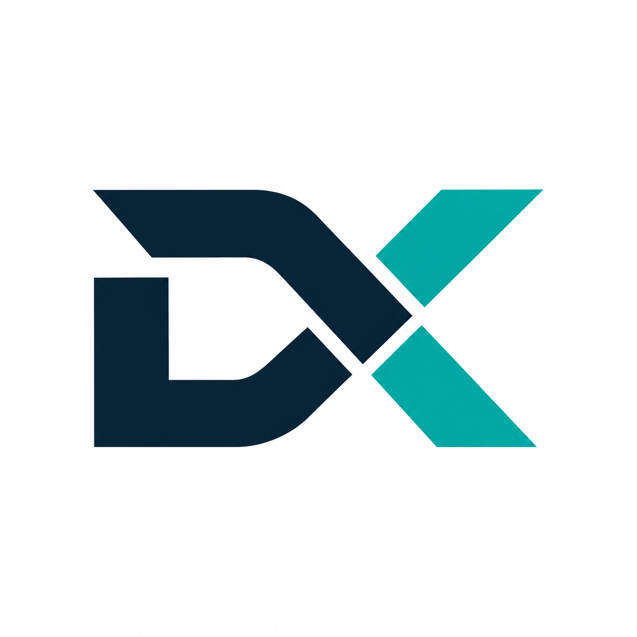 DX brand mark
